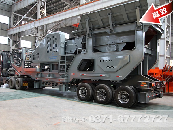 HX粗破輪胎系列移動破碎站