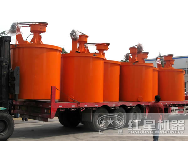 攪拌桶生產(chǎn)線發(fā)貨