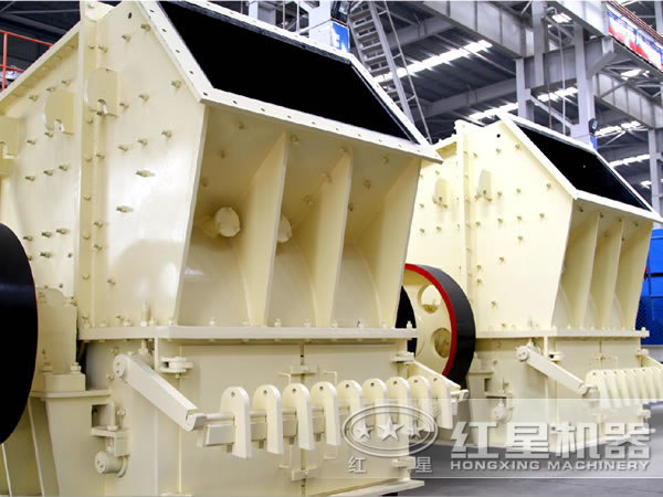 單段破碎機生產廠家生產車間