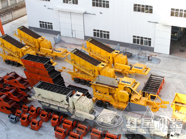 移動(dòng)破碎站發(fā)貨