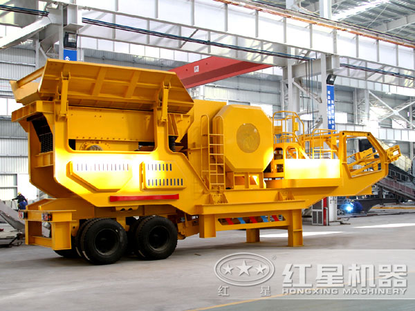 顎式破碎機(jī)移動(dòng)破碎站