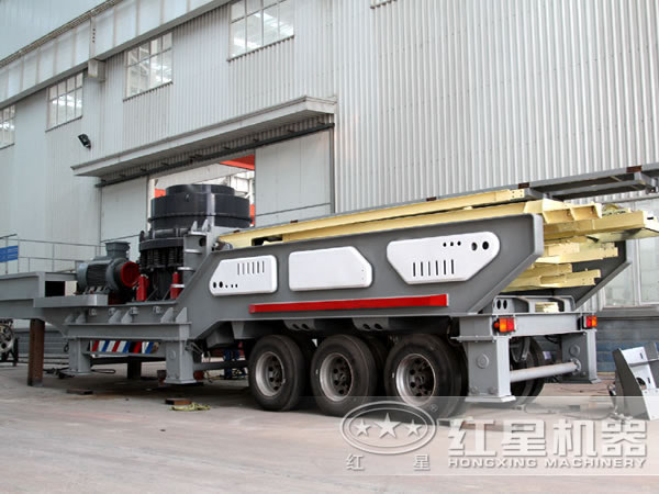 HX粗破輪胎系列移動破碎站廠家