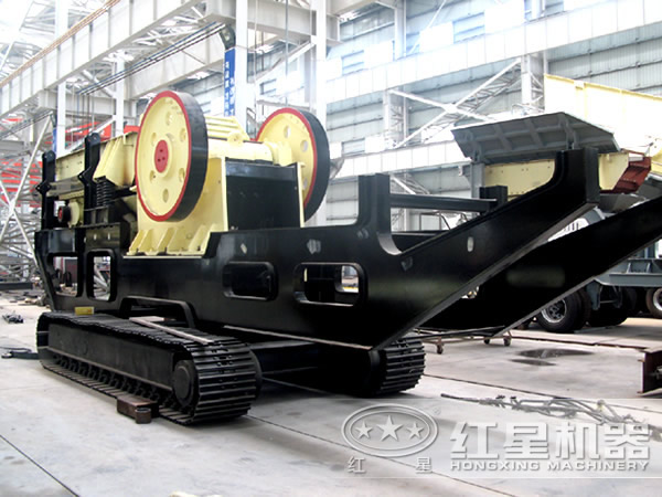 履帶式移動(dòng)破碎站（建筑垃圾處理設(shè)備）