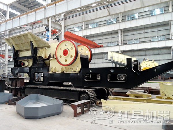 顎式破碎機履帶式移動破碎站價格