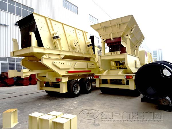 HX粗破輪胎系列移動破碎站廠家