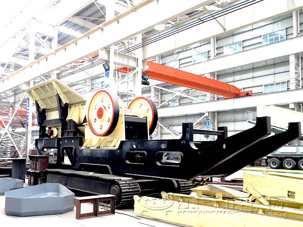 移動(dòng)破碎站廠家