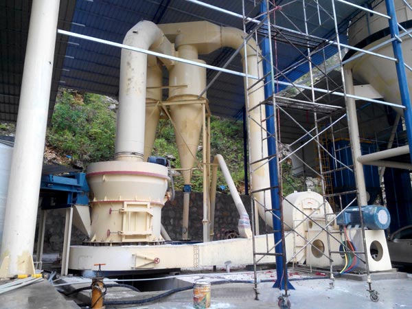 浙江石灰磨粉生產(chǎn)案例
