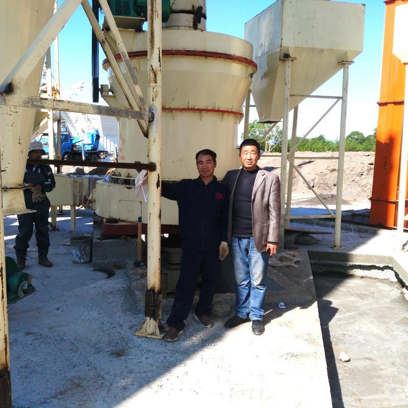 河北重晶石磨粉生產(chǎn)案例