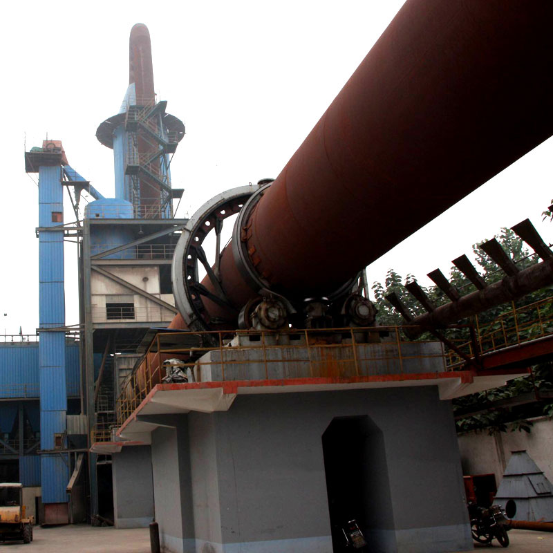 陜西漢中白云石回轉(zhuǎn)窯生產(chǎn)線