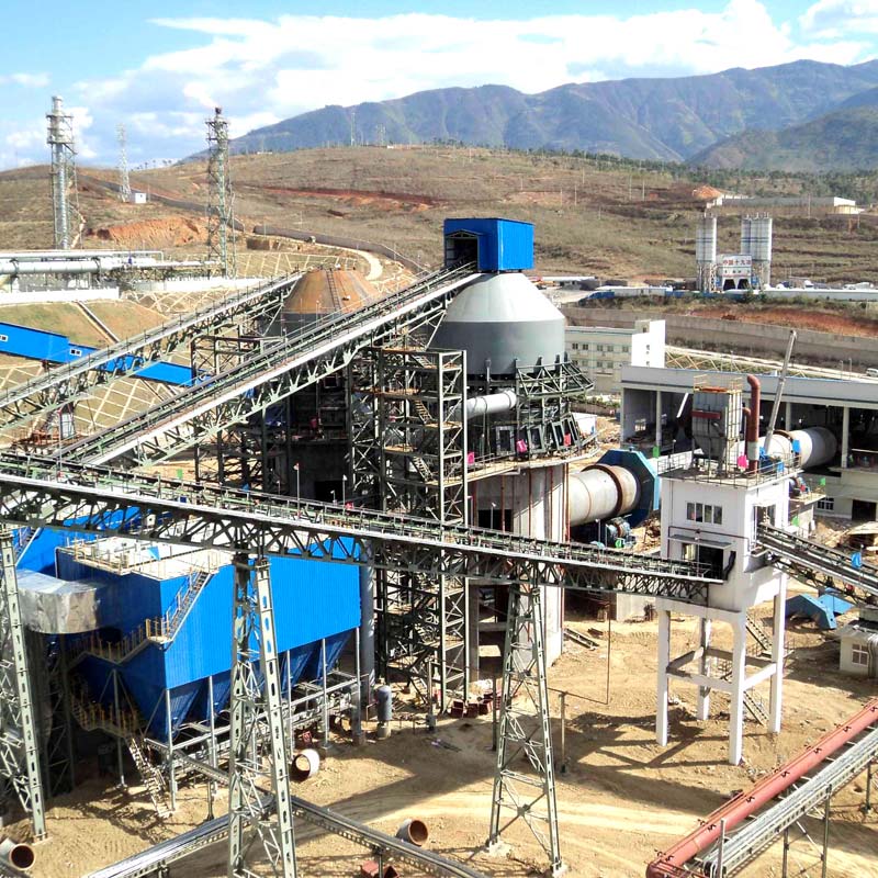 湖南懷化膨潤(rùn)土回轉(zhuǎn)窯生產(chǎn)線(xiàn)