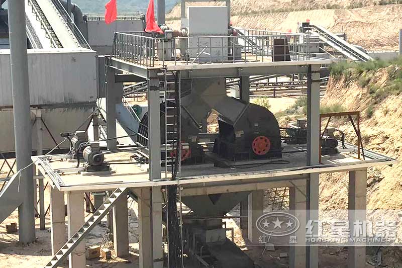 山西晉城煤矸石制砂生產(chǎn)線