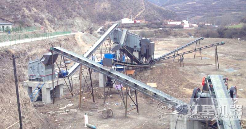 湖南煤矸石制砂生產(chǎn)線