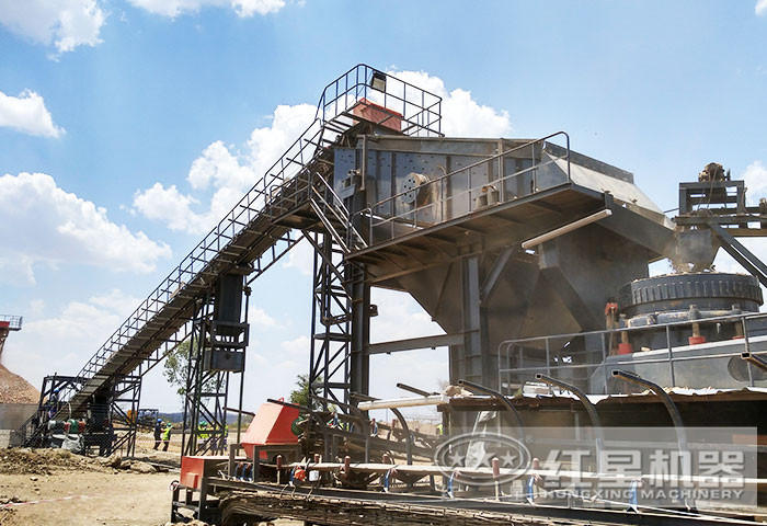 固定式砂石料場 固定式砂石料場