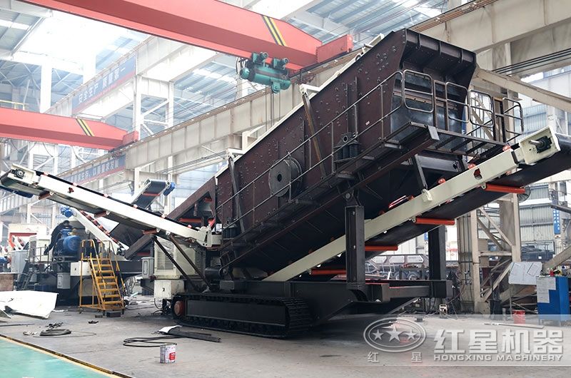 履帶式移動破組裝中