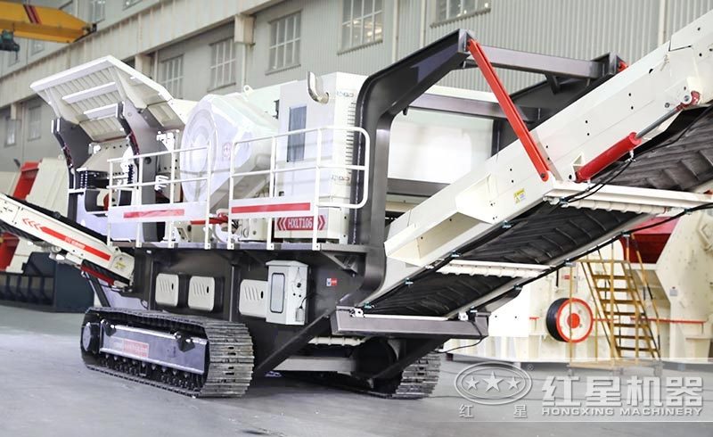 履帶式移動破碎站