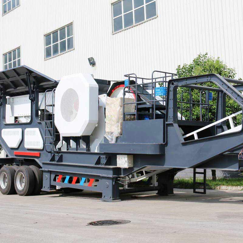 HX粗破輪胎系列移動破碎站